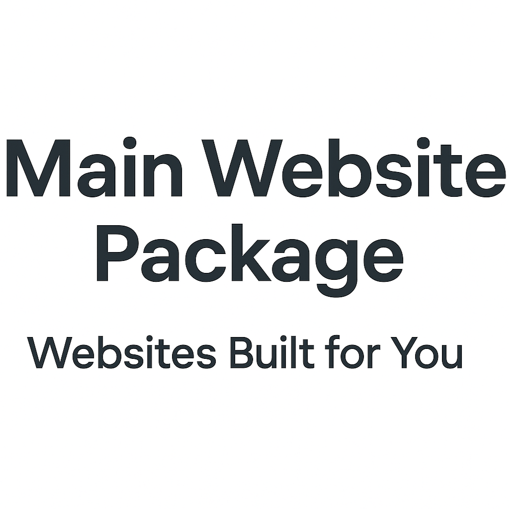 Main Website Package